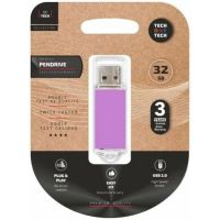 memoria usb tech one tech tec3009-32 32 gb multicolor compacta