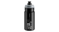bidon elite jet 550 ml negro gris logo
