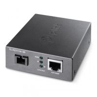 convertidor de medios tp-link tl-fc111a-20 100 mbits rj-45 a fibra sc 20 km