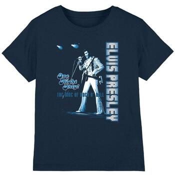 Elvis Presley Camiseta One Night Only para niña