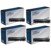 compatible multipack hp colour laserjet pro mfp m283fdn printer toner cartridges 4 pack -w2210x