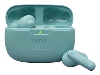 Auriculares JBL inalámbricos Bluetooth 5.3 con cancelación de ruido y Pure Bass Azul
