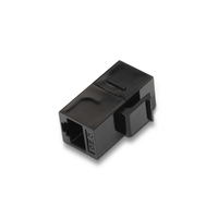 adaptador aisens rj45 hembra a rj45 hembra cat6 utp negro a139-0299