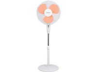 ventilador de pie - koenic ksf 404525 45w 4 velocidades oscilacion inclinacion ajustable blanco