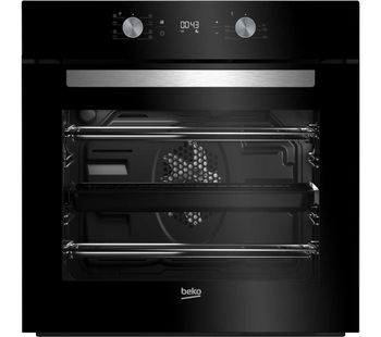 BEKO BIM14300BC Electric Single Oven - Black, Black