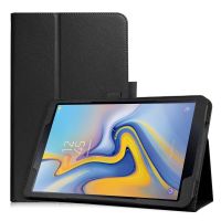 cool funda polipiel liso negro para samsung galaxy tab a 2018 105