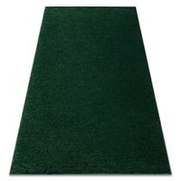 alfombra softy llanura color solido forest verde 140x190 cm