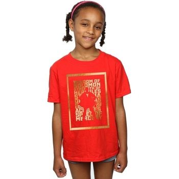 Dc Comics Camiseta BI35108 para niña