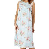 English Rose Pure Cotton Sleeveless Nightdress