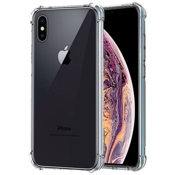 Cool Funda AntiShock Transparente para iPhone XS Max