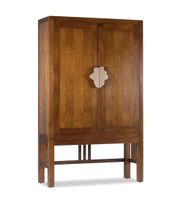 aparador de madera de mindi marron alt 180 cm