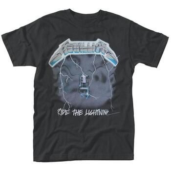 Metallica Camiseta manga larga Ride The Lightning para mujer