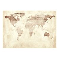 papel pintado 3d - mapa precioso 350x245 cm