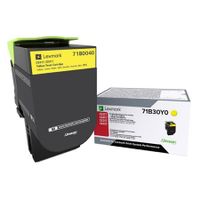 lexmark 71b0040 yellow original toner cartridge