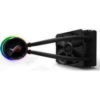 asus rog ryuo 120 mm cpu cooler - rgb led