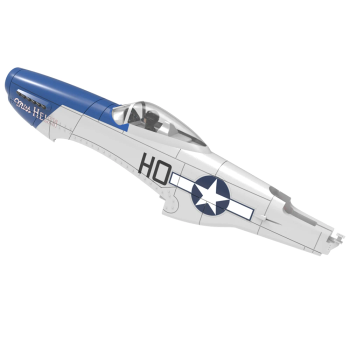 Cada Eachine P-51D Miss Helen avión RC de 500 mm parte de repuesto fuselaje con motor
