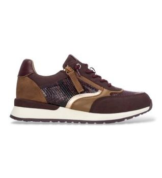 Refresh para mujer. 17610901-BURDEOS Zapatillas 176109 granate (39), Plano, Cremallera, Casual