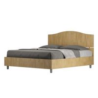 cama sin somier 160x190 roble natural dores
