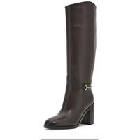 guess botas flfgri lea11-wine para mujer