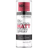 catrice base de maquillaje oil-control mattifying setting spray para mujer