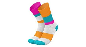 Calcetines incylence running bands azul naranja
