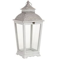 farol de madera 26x26x61h cm