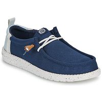 heydude zapatos wally craft linen navy blazermulti para hombre