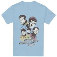star trek camiseta tv13588 para hombre