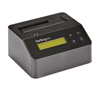 Borrador de discos duros StarTech SDOCK1EU3P USB 3.0 a SATA LCD 9 modos TAA