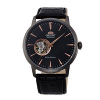 rreloj automatico hombre orient open heart esteem ii tag02001b 41mm f6t22 correa de cuero