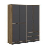 armario elina-7199 dore 180x210x52 cm