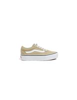 zapatillas vans ward platform cnvs elm mujer beige
