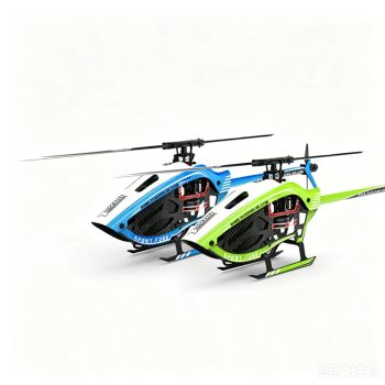 YXZNRC F280 2.4G 6CH 6-Axis Gyro 3D6G Motor de Doble Escobillas sin Escobillas de Conducción Directa Helicóptero RC sin