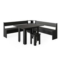 conjunto con banco esquinero roman 210 x 210 cm con mesa vicco