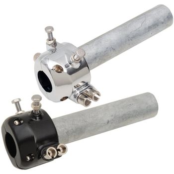 Acelerador 22mm doble cable British