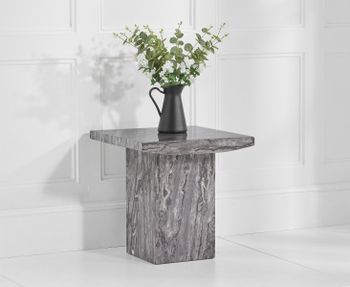 Crema Grey Marble Side Table