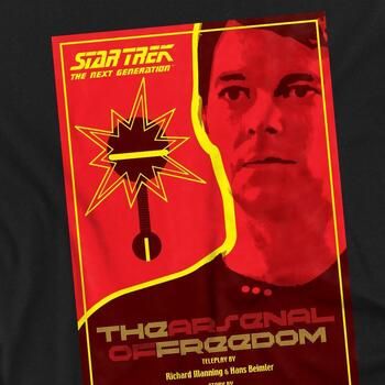 Star Trek Tops y Camisetas The Next Generation Season 1 Episode 21 para mujer