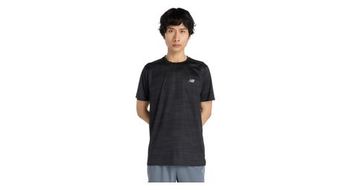 Maillot de manga corta new balance sport essentials hombre negro