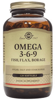 solgar omega 3 - 6 - 9 120 capsulas blandas
