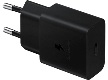 Cargador móvil - Samsung EP-T1510NBEGEU, 15W, De pared, Sin Cable, USB-C, Negro