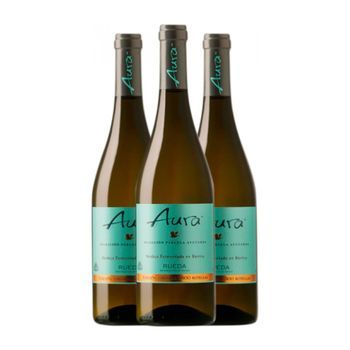 Aura Vino Blanco Parcela Avutarda Rueda Crianza 75 Cl 13.5% Vol. (pack De 3 Unidades)