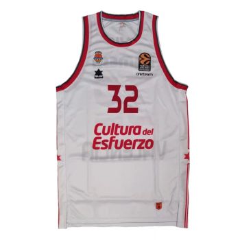 Camiseta Brandon Davies Valencia Basket Euroliga Tercera Equipacion Oficial - Luanvi 2023/24