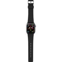 laut active 40-42 mm apple watch strap - onyx black black