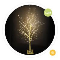 arbol decorativo led sirka 12m dorado