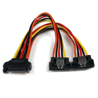 cable bifurcador sata startech 015m