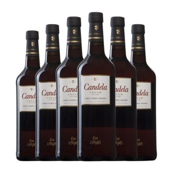 Lustau Vino Generoso Candela Cream Jerez-xérès-sherry 75 Cl 18% Vol. (pack De 6 Unidades)