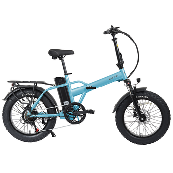 Bicicleta Elétrica Urbana Dobrável Otte Sl-381 20´´ Blue