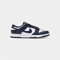 nike zapatillas dunk low white midnight navy para hombre