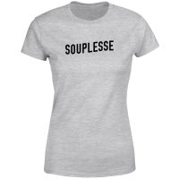 souplesse womens t-shirt - grey - 5xl - grey