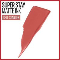 maybelline new york pintalabios super stay matte ink para mujer
